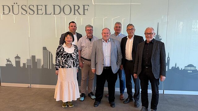 DBB Düsseldorf bei Olaf Wagner, Beigeordneter des Stadt Düsseldorf