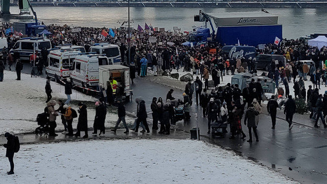 Demonstration in Köln am 21.01.2024