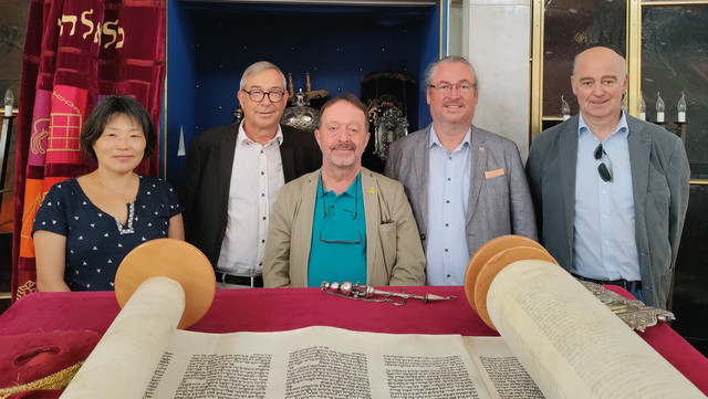 Besichtigung der Düsseldorfer Synagoge