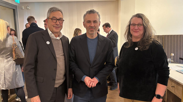 Joachim Klein, Thomas Jarzombek und Petra Reichling bei CDU Veranstaltung.