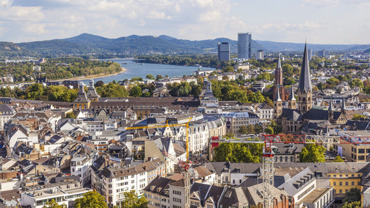 Aussicht auf die Stadt Bonn