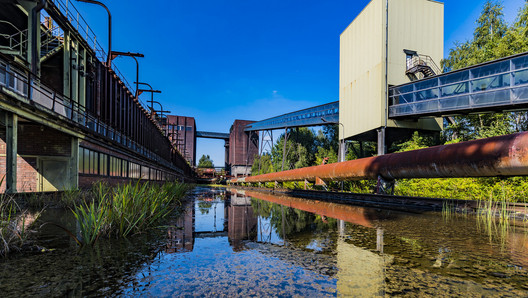 Spiegelsee auf der Kokerei Hansa in Dortmund